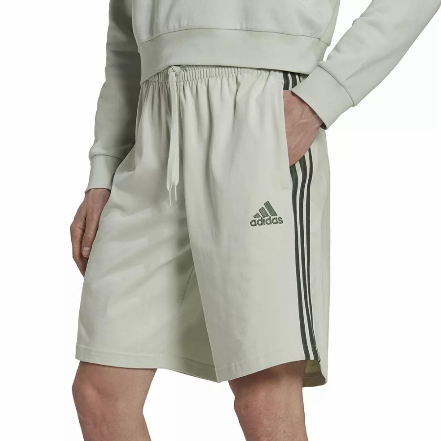 Wholesale * Men'S Adidas 3-Stripe Jersey Shorts