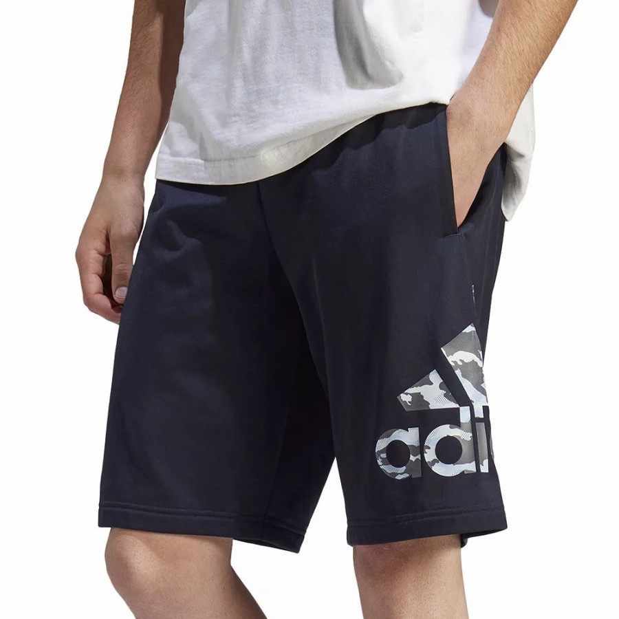 Online * Men'S Adidas Camouflage Tricot Shorts