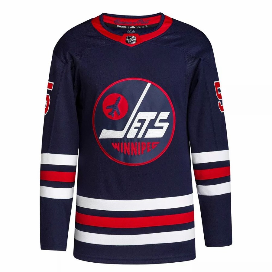 New * Men'S Adidas Mark Scheifele Navy Winnipeg Jets 2021/22 Alternate Primegreen Authentic Pro Player Jersey