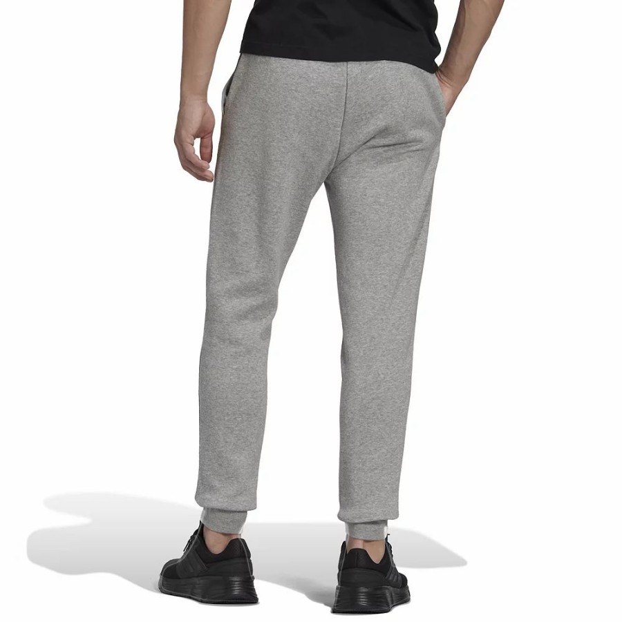 New * Men'S Adidas Essentials Tapered Fleece Pants