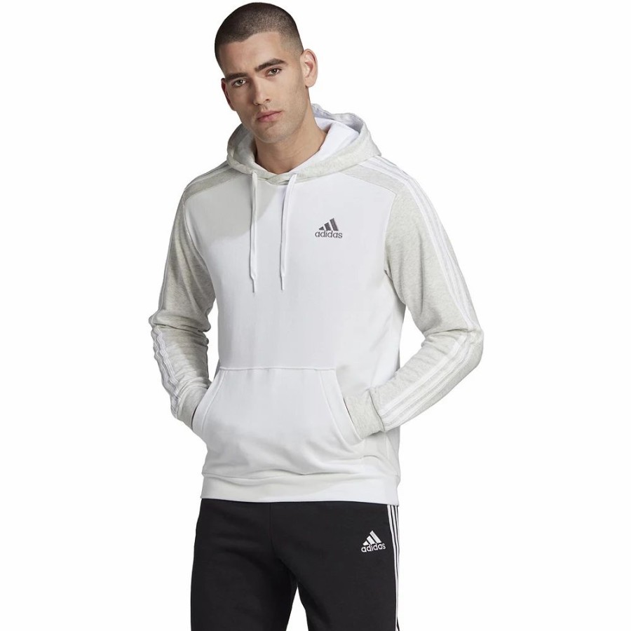 Clearance * Men'S Adidas Essentials Melange French Terry Hoodie