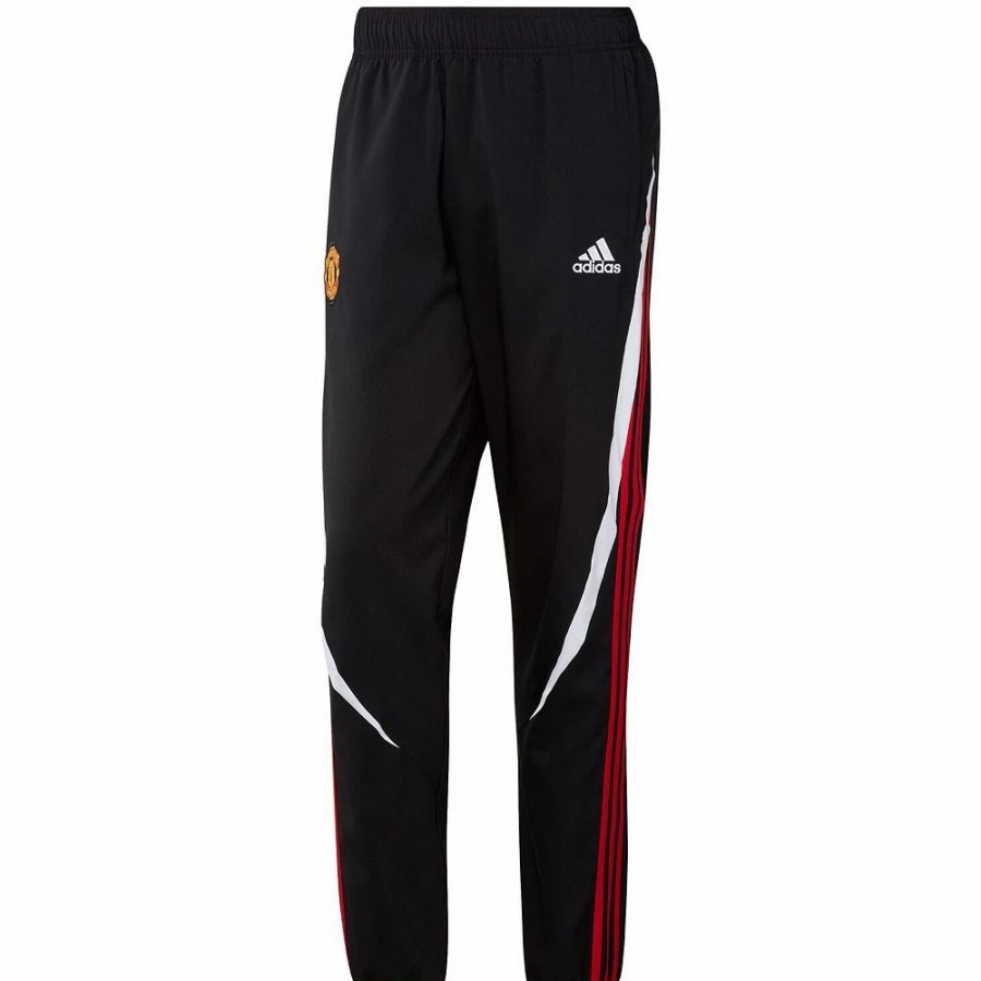 Clearance * Men'S Adidas Black Manchester United Teamgeist Woven Pants