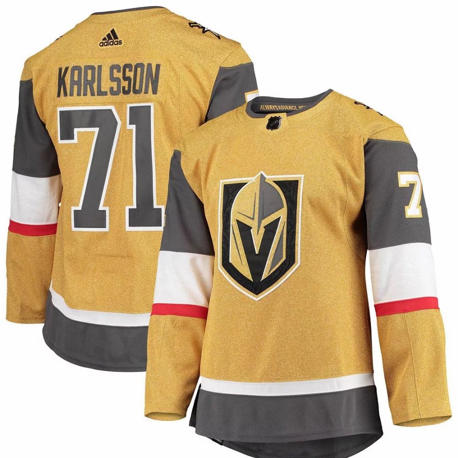 Hot * Men'S Adidas William Karlsson Gold Vegas Golden Knights Alternate Primegreen Authentic Pro Player Jersey