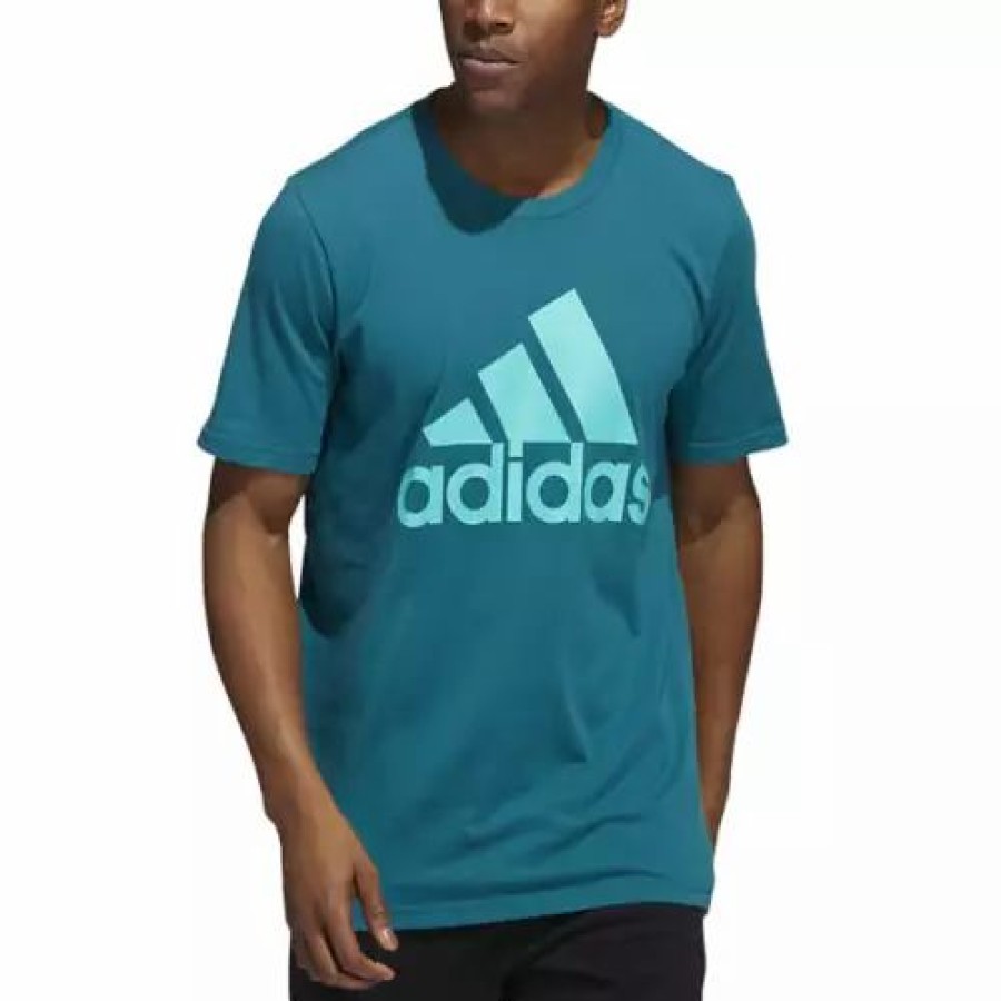 Wholesale * Men'S Adidas Bos Classic Logo T-Shirt Teal Legend Mint