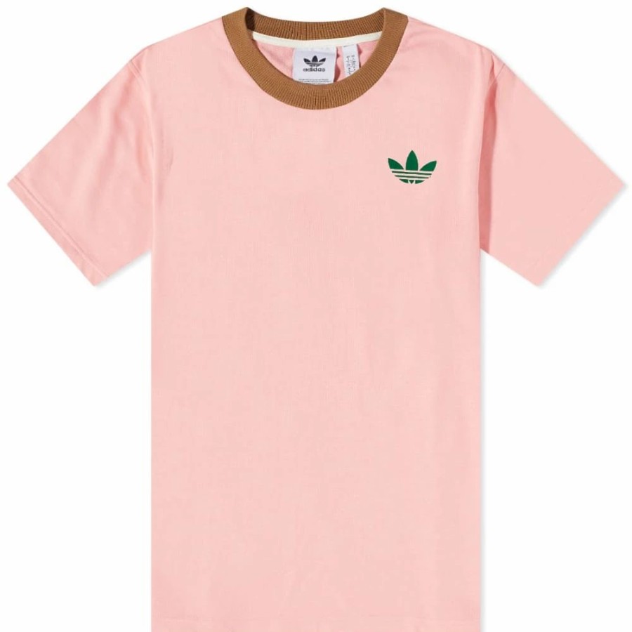 New * Adidas Adicolor 70S Trefoil Tee