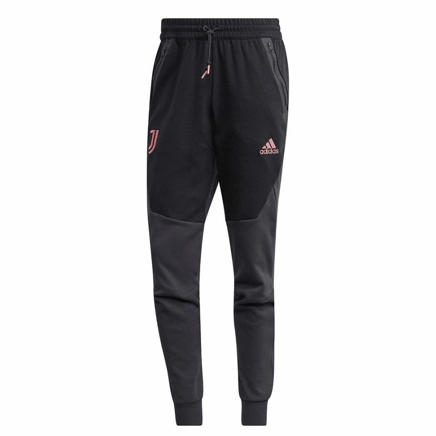 Clearance * Men'S Adidas Black Juventus Travel Pants