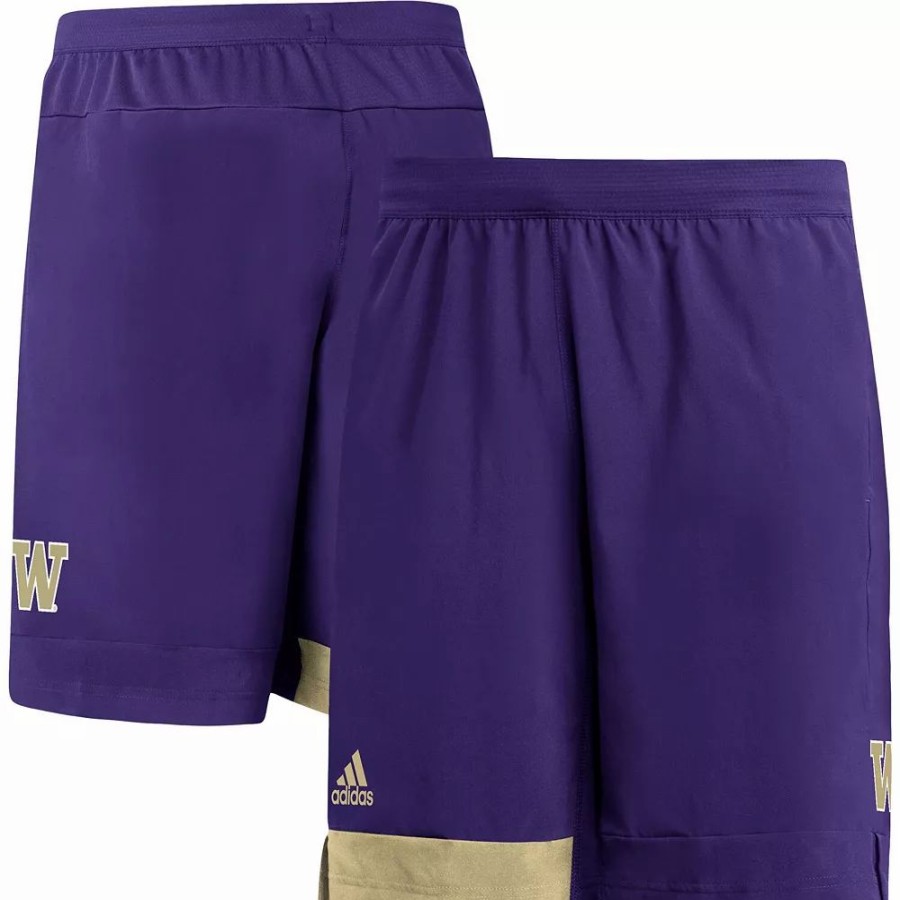 Clearance * Men'S Adidas Purple Washington Huskies Training Shorts