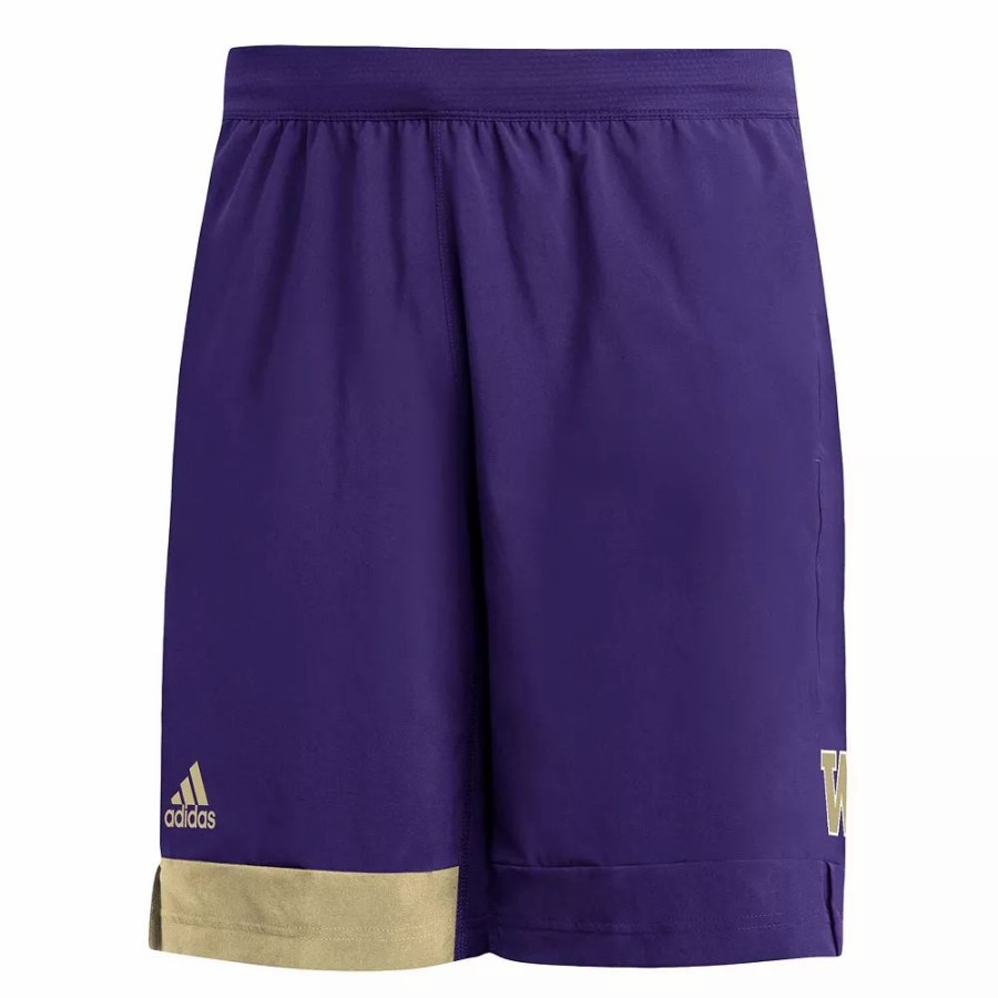 Clearance * Men'S Adidas Purple Washington Huskies Training Shorts