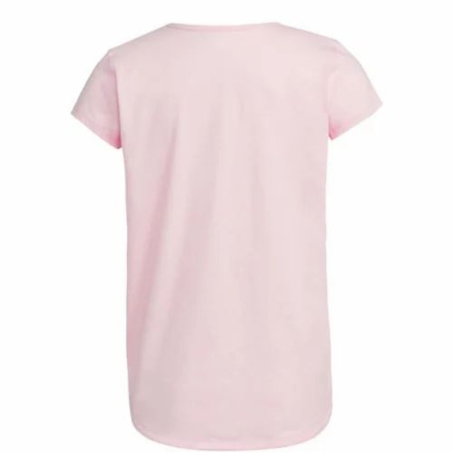 New * Girls' Adidas Graphic Scoop Neck T-Shirt