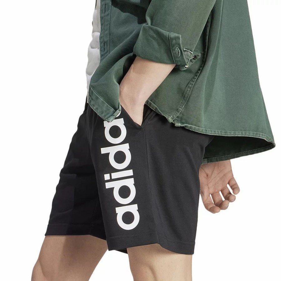 Online * Men'S Adidas Aeroready Essentials Linear Logo Shorts