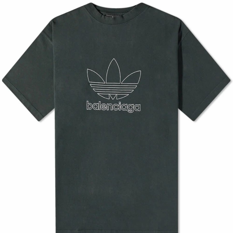 New * Balenciaga X Adidas Tee