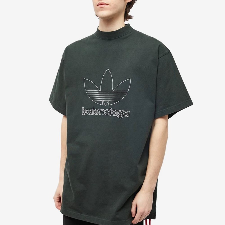 New * Balenciaga X Adidas Tee