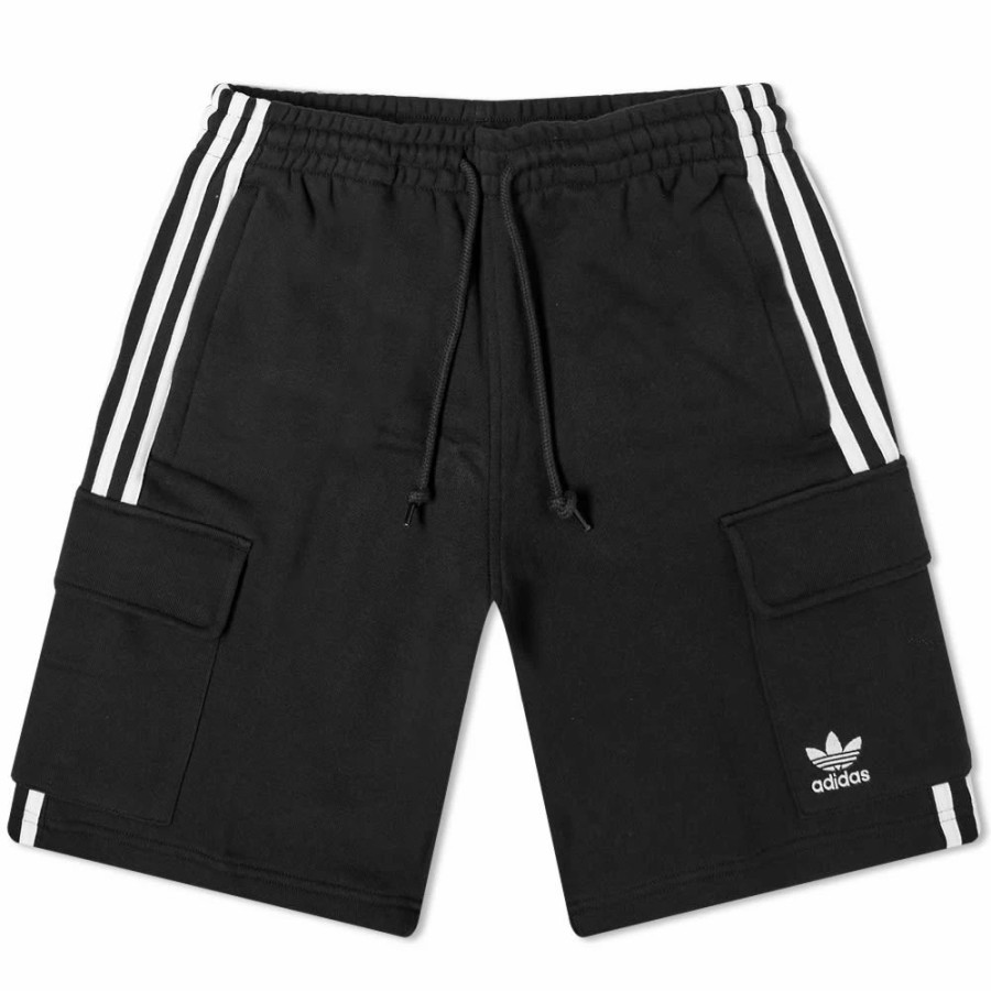 New * Adidas 4 Stripe Cargo Short