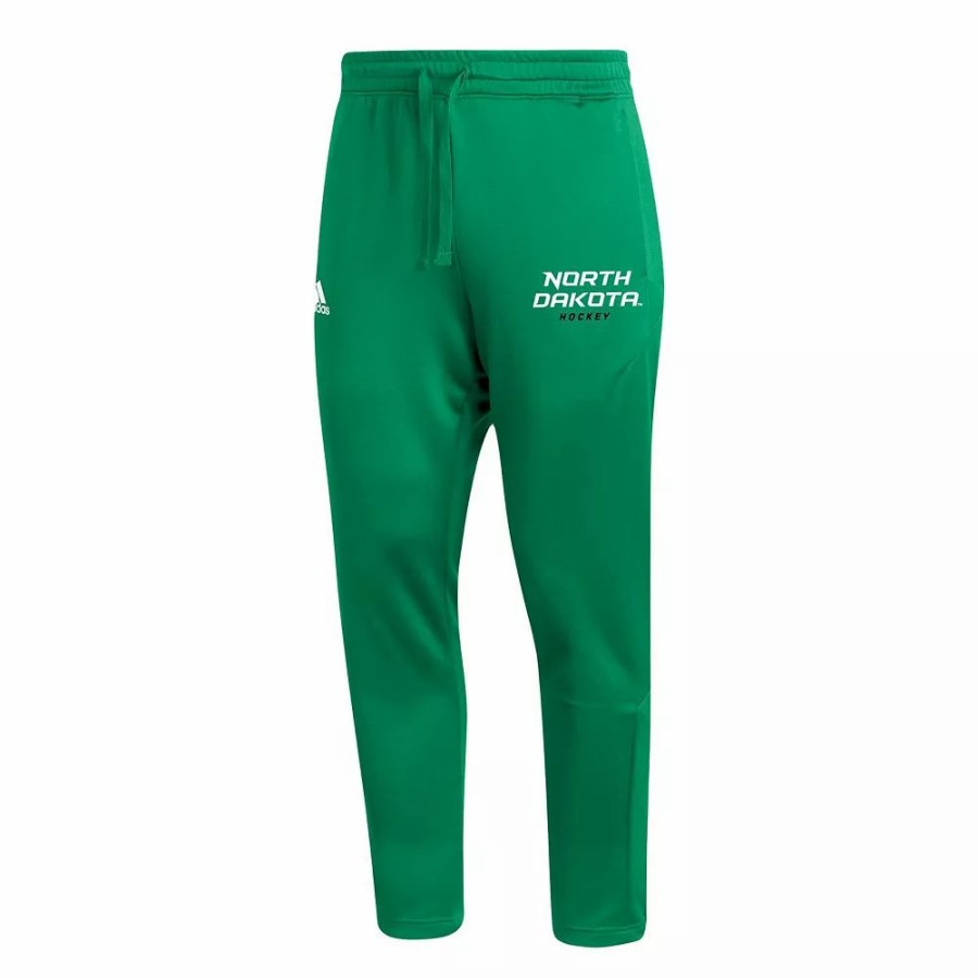 Clearance * Men'S Adidas Kelly Green North Dakota Hockey Sideline Aeroready Pants