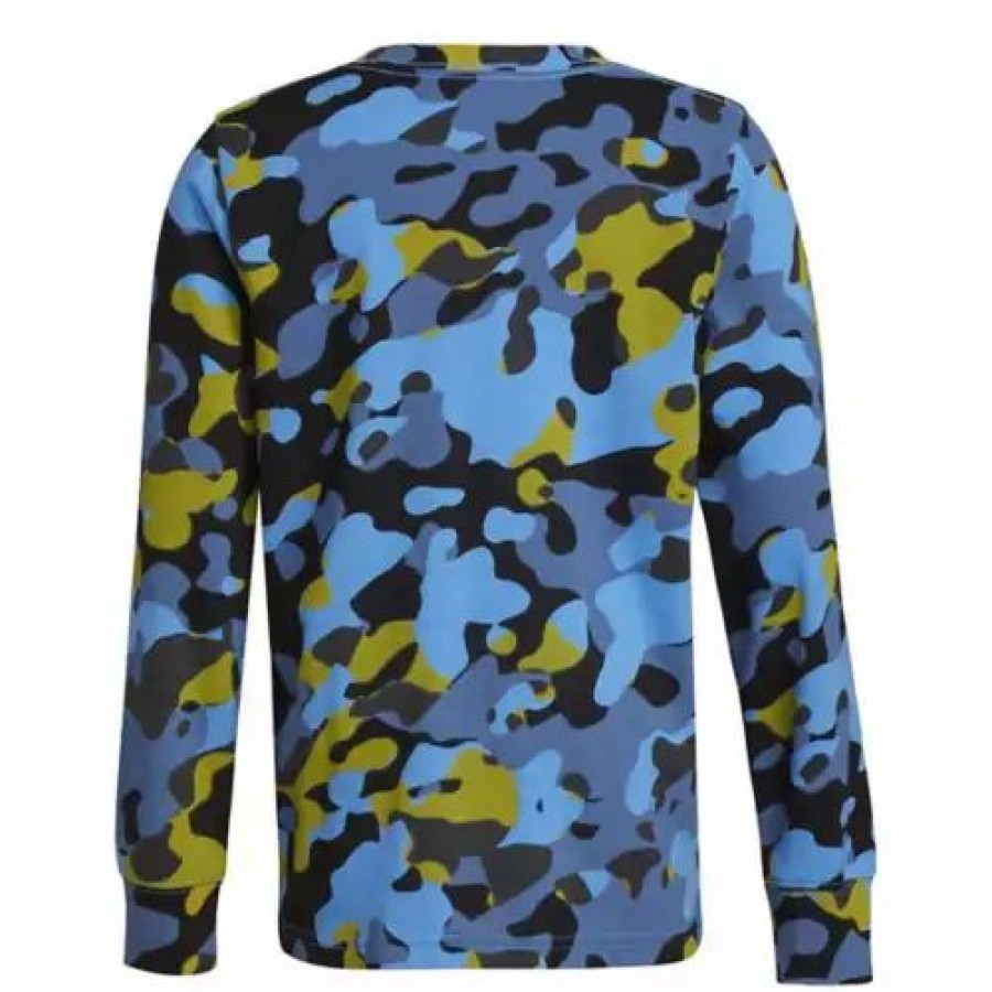 Hot * Boys' Adidas Camo Core Long Sleeve T-Shirt