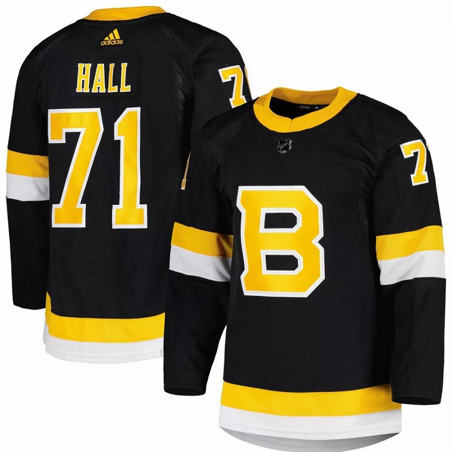 Online * Men'S Adidas Taylor Hall Black Boston Bruins Primegreen Authentic Pro Alternate Player Jersey