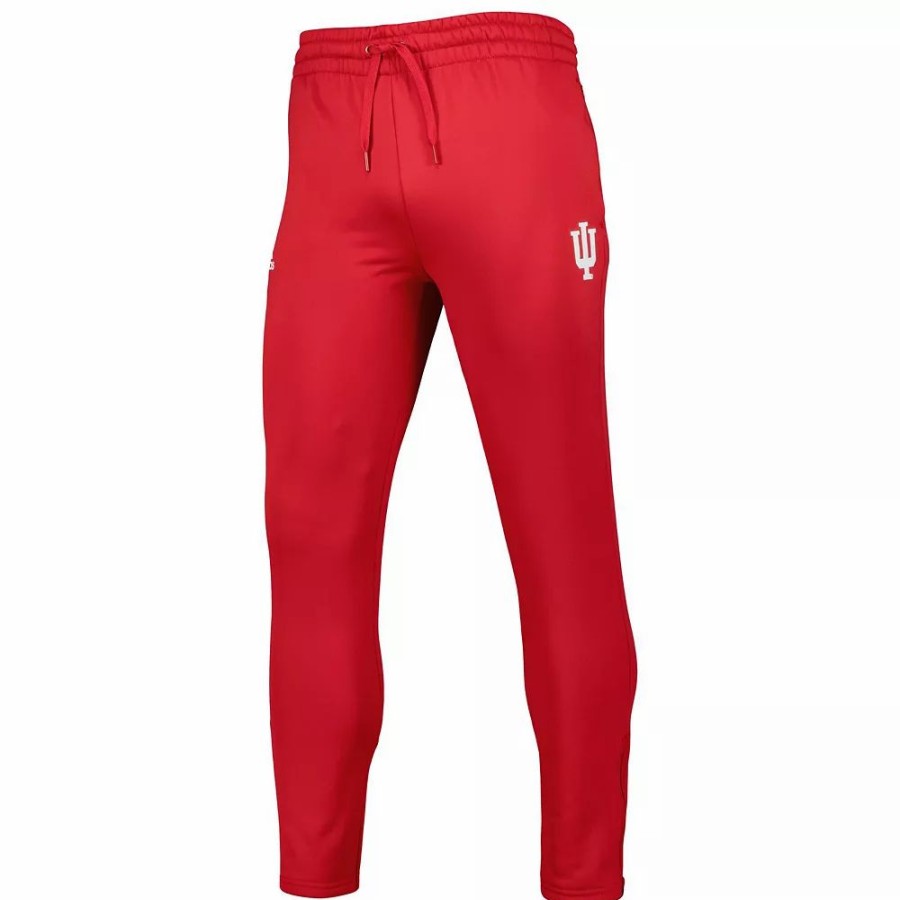 Clearance * Men'S Adidas Crimson Indiana Hoosiers Aeroready Tapered Pants