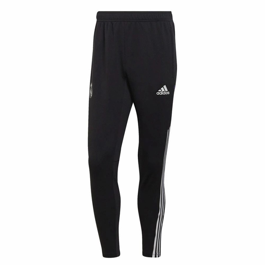 Wholesale * Men'S Adidas Black Real Madrid Club Crest Aeroready Training Pants