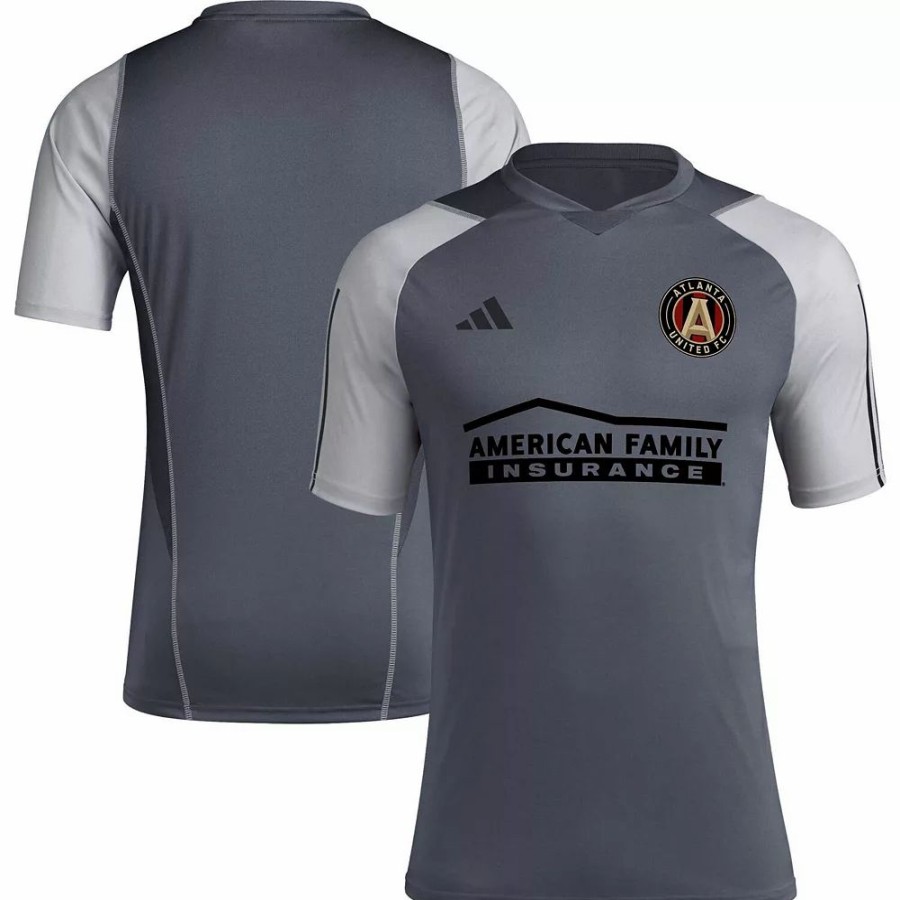 Hot * Men'S Adidas Gray Atlanta United Fc 2023 On-Field Training Jersey