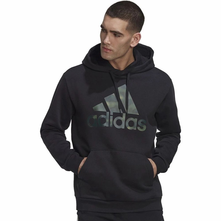 Online * Big & Tall Adidas Essentials Camo Print Fleece Hoodie