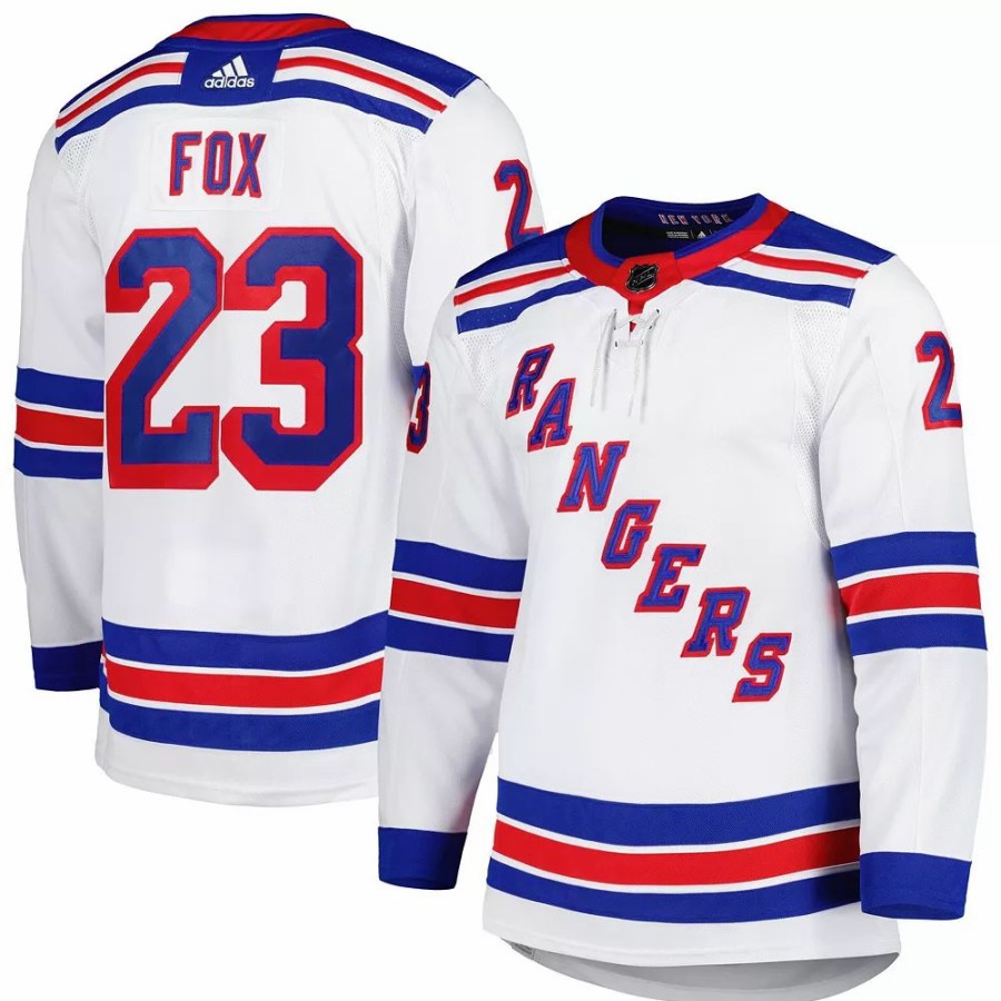 Wholesale * Men'S Adidas Adam Fox White New York Rangers Home Authentic Pro Primegreen Player Jersey