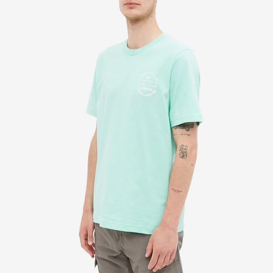 New * Adidas Adidas 'Sports Resort' Club Logo Tee