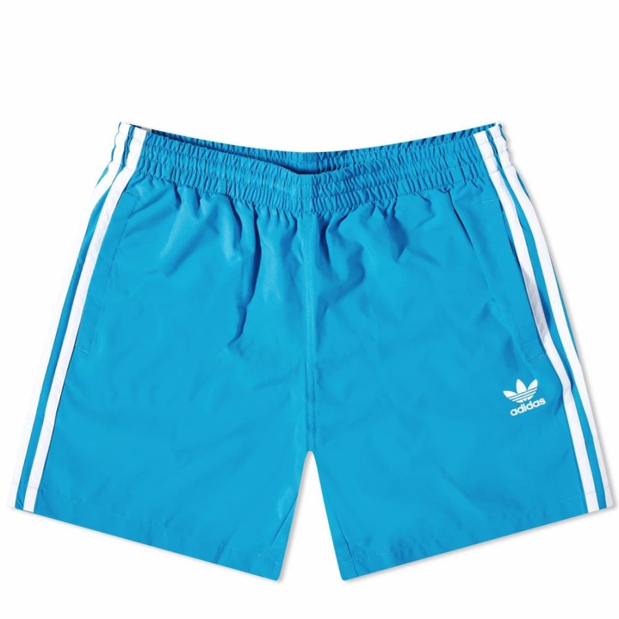 Best * Adidas Parley 3 Stripe Shorts