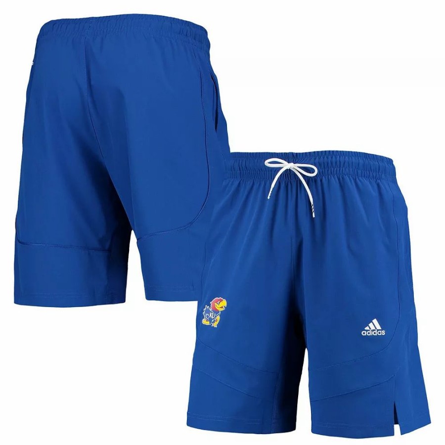 Hot * Men'S Adidas Royal Kansas Jayhawks Swingman Basketball Aeroready Shorts