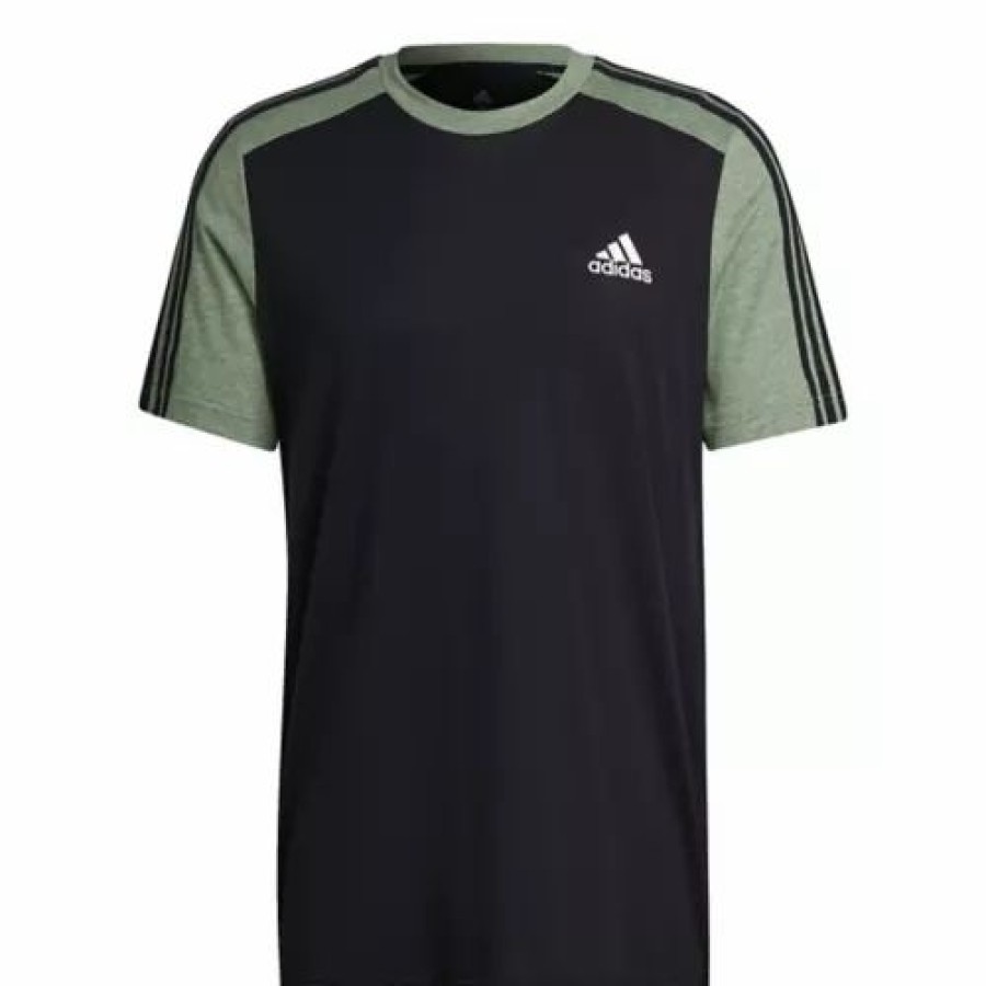 New * Men'S Adidas Essentials Melange T-Shirt