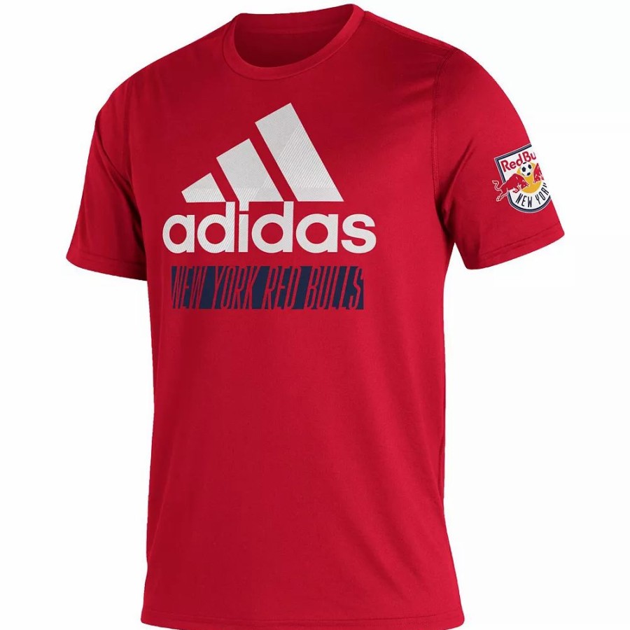 Best * Men'S Adidas Red New York Red Bulls Creator Vintage T-Shirt