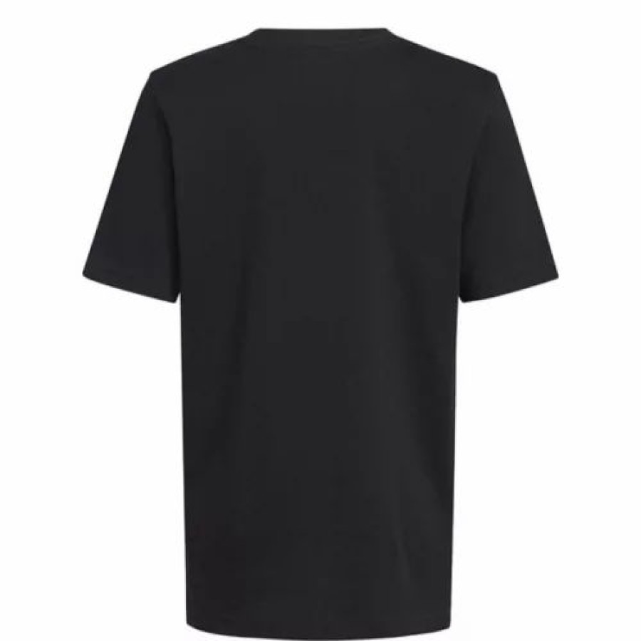 Online * Boys' Adidas Sport Collage T-Shirt Black