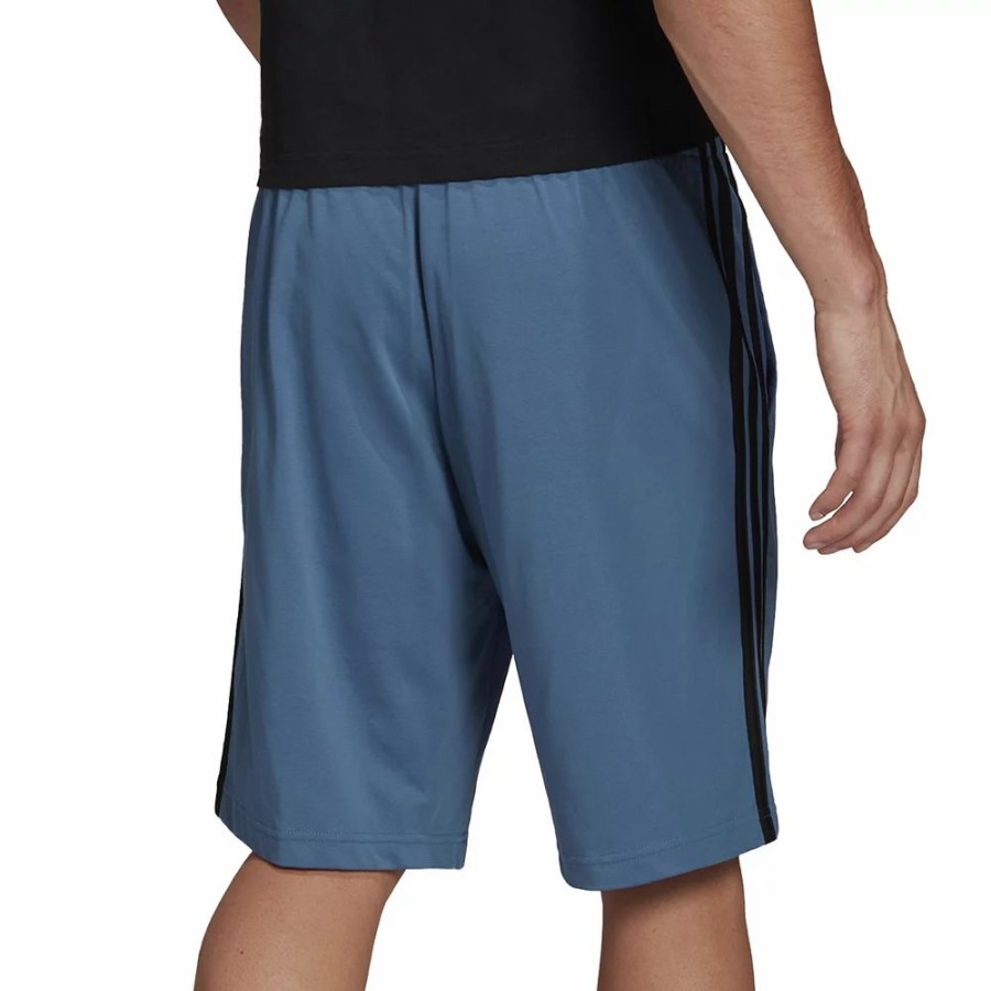 Clearance * Big & Tall Adidas 3-Stripe Jersey Shorts