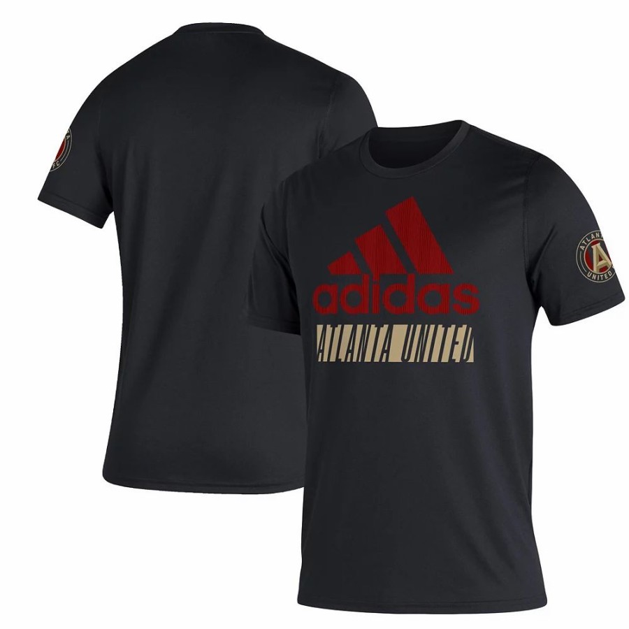 Online * Men'S Adidas Black Atlanta United Fc Creator Vintage T-Shirt