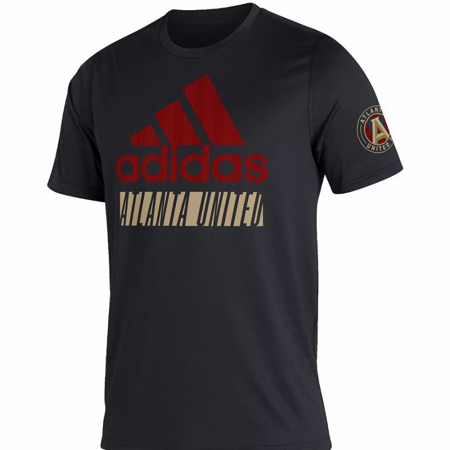 Online * Men'S Adidas Black Atlanta United Fc Creator Vintage T-Shirt