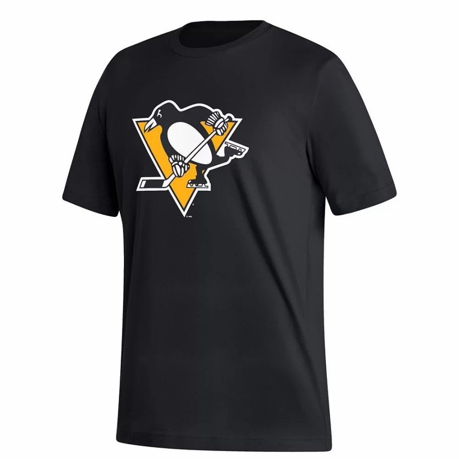 Wholesale * Men'S Adidas Jake Guentzel Black Pittsburgh Penguins Fresh Name & Number T-Shirt