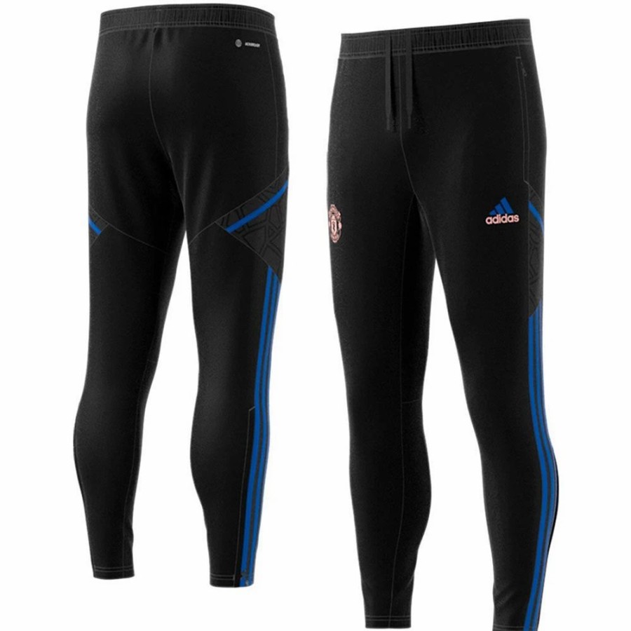 Online * Men'S Adidas Manchester United Black Team Aeroready Training Pants